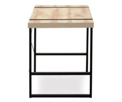 Natural Wood Look Thick Panel Computer Desk -Chic Furniture Store 810533411 6