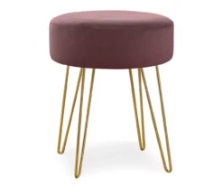 Hairpin Leg Upholstered Ottoman -Chic Furniture Store 810533414 2