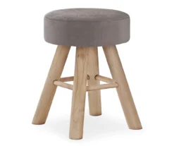 Wooden Leg Upholstered Ottoman -Chic Furniture Store 810533418 2