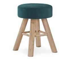 Wooden Leg Upholstered Ottoman -Chic Furniture Store 810533419 2