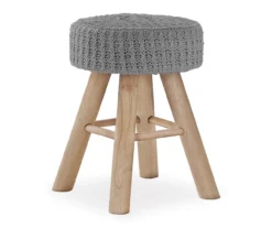 Wooden Leg Upholstered Ottoman -Chic Furniture Store 810533423 2