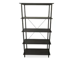 Real Living Rustic 5-Shelf Bookcase 23 Real Living Rustic 5-Shelf Bookcase -Chic Furniture Store 810534675 1