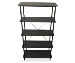Real Living Rustic 5-Shelf Bookcase 24 Real Living Rustic 5-Shelf Bookcase -Chic Furniture Store 810534675 2
