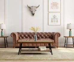 Pomona Pine Brown & Steel Gray 24" Wood Open-Shelf End Table 17 Pomona Pine Brown & Steel Gray 24" Wood Open-Shelf End Table -Chic Furniture Store 810535748 8