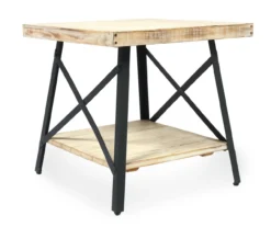 Willow River Pomona Open-Shelf End Table