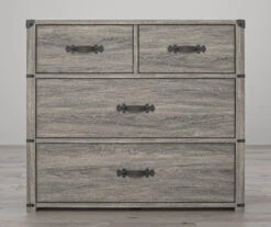 Nova Gray Oak 4-Drawer Storage Dresser -Chic Furniture Store 810538201 1