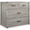 Nova Gray Oak 4-Drawer Storage Dresser 2 Nova Gray Oak 4-Drawer Storage Dresser -Chic Furniture Store 810538201 4