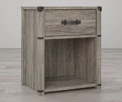 Nova Gray Oak Nightstand -Chic Furniture Store 810538202 2