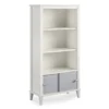 Monarch Hill Poppy Gray & White Bookcase -Chic Furniture Store 810538207 4