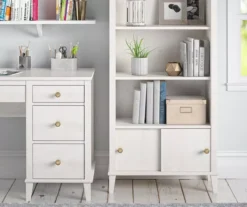 Monarch Hill Poppy Ivory Oak Bookcase 13 Monarch Hill Poppy Ivory Oak Bookcase -Chic Furniture Store 810538210 3