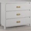 Monarch Hill Haven Dove Gray 3-Drawer Dresser -Chic Furniture Store 810538227 1