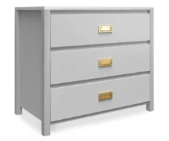 Monarch Hill Haven Dove Gray 3-Drawer Dresser 11 Monarch Hill Haven Dove Gray 3-Drawer Dresser -Chic Furniture Store 810538227 4
