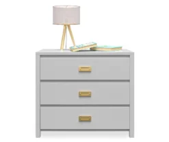 Monarch Hill Haven Dove Gray 3-Drawer Dresser 12 Monarch Hill Haven Dove Gray 3-Drawer Dresser -Chic Furniture Store 810538227 5