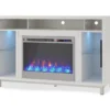 48" Intrepid White Electric Fireplace Console -Chic Furniture Store 810538247 3