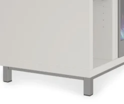 48" Intrepid White Electric Fireplace Console -Chic Furniture Store 810538247 4