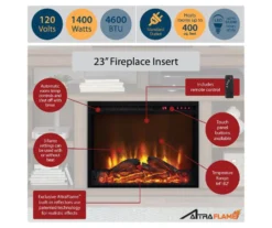 65" Himmel Espresso Electric Fireplace Console 12 65" Himmel Espresso Electric Fireplace Console -Chic Furniture Store 810538249 5