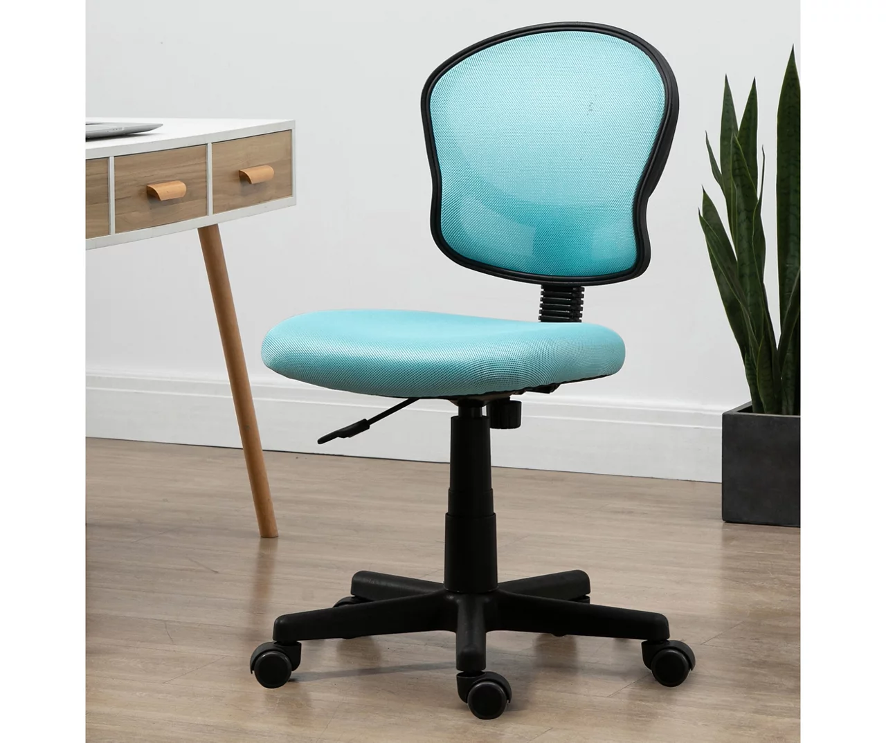 Teal Mesh Office Chair 4 Teal Mesh Office Chair - Image 2