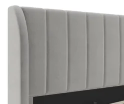 Little Seeds Valentina Velvet Full Bed -Chic Furniture Store 810538403 5