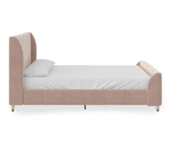 Little Seeds Valentina Velvet Full Bed -Chic Furniture Store 810538404 4