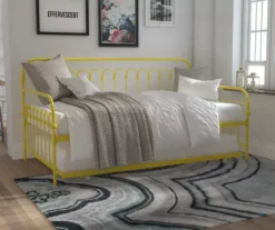 Chic Furniture Store 13 Bright Pop Yellow Metal Twin Daybed & Trundle