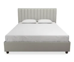 Novogratz Brittany Upholstered Linen Queen Bed -Chic Furniture Store 810538410 5