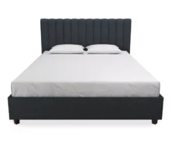 Novogratz Brittany Upholstered Linen Queen Bed -Chic Furniture Store 810538411 4