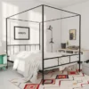 Novogratz Marion Canopy Bed 2 Novogratz Marion Canopy Bed -Chic Furniture Store 810538413 1