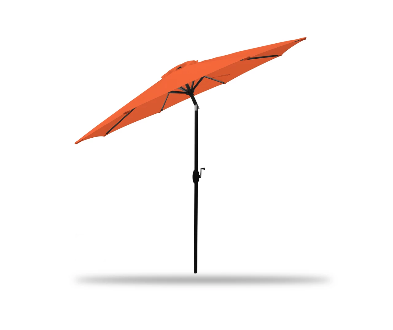 9' Sunburst Orange Tilt Market Patio Umbrella 3 9' Sunburst Orange Tilt Market Patio Umbrella