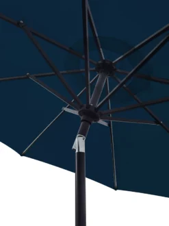 9' Midnight Blue Tilt Market Patio Umbrella 9 9' Midnight Blue Tilt Market Patio Umbrella -Chic Furniture Store 810540699 3