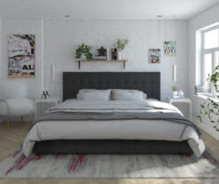 CosmoLiving Elizabeth Velvet Storage Bed -Chic Furniture Store 810540948 2