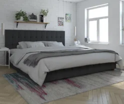 CosmoLiving Elizabeth Velvet Storage Bed -Chic Furniture Store 810540948 3