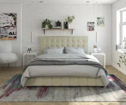 CosmoLiving Elizabeth Velvet Storage Bed -Chic Furniture Store 810540949 2