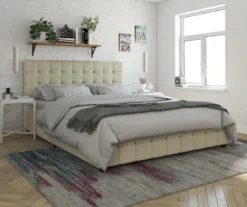 CosmoLiving Elizabeth Velvet Storage Bed -Chic Furniture Store 810540949 3