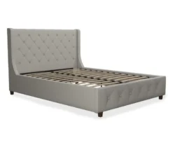 CosmoLiving Mercer Wingback Linen Bed -Chic Furniture Store 810540991 5