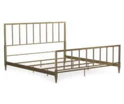 CosmoLiving Blair Brass Metal King Bed 11 CosmoLiving Blair Brass Metal King Bed -Chic Furniture Store 810541048 4