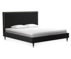 CosmoLiving Audrey Velvet King Bed 34 CosmoLiving Audrey Velvet King Bed -Chic Furniture Store 810541052 3
