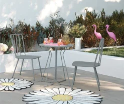 New Products 12 Heidi Light Gray 3-Piece Bistro Patio Furniture Set