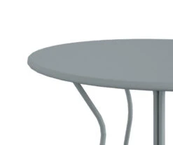 Heidi Light Gray 3-Piece Bistro Patio Furniture Set -Chic Furniture Store 810541505 5