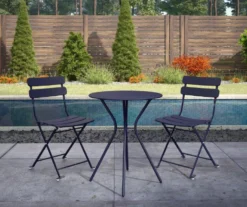 New Products 14 COSCO Outdoor Living Navy 3-Piece Folding Patio Seating Set