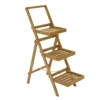 Sea Grove Brown 3-Shelf Planter Stand -Chic Furniture Store 810541600 1