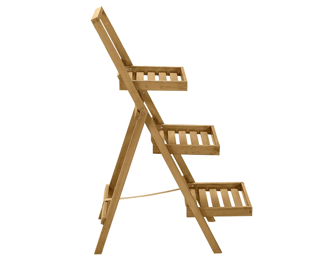 Sea Grove Brown 3-Shelf Planter Stand 5 Sea Grove Brown 3-Shelf Planter Stand - Image 3