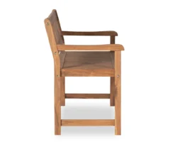 Flint Acorn Wood Patio Bench -Chic Furniture Store 810541695 4