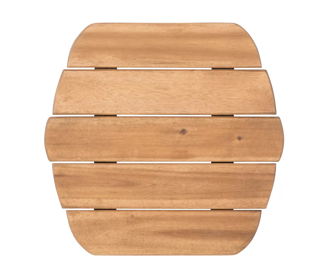 Flint Acorn Wood Patio Adirondack End Table 6 Flint Acorn Wood Patio Adirondack End Table - Image 4