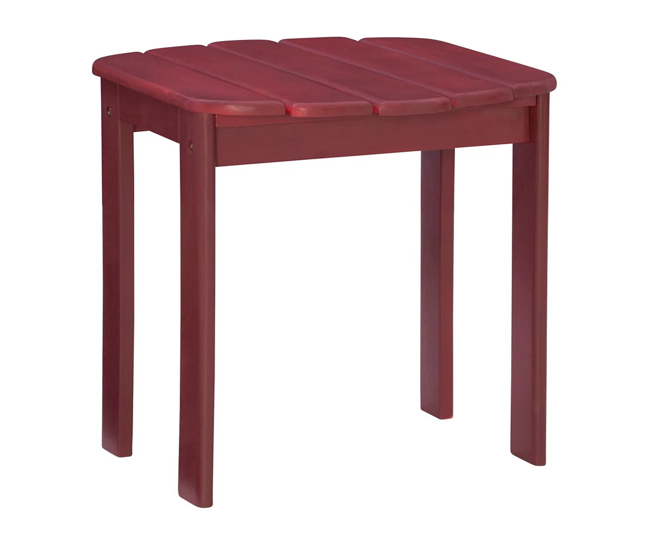 Flint Red Wood Patio Adirondack End Table 3 Flint Red Wood Patio Adirondack End Table