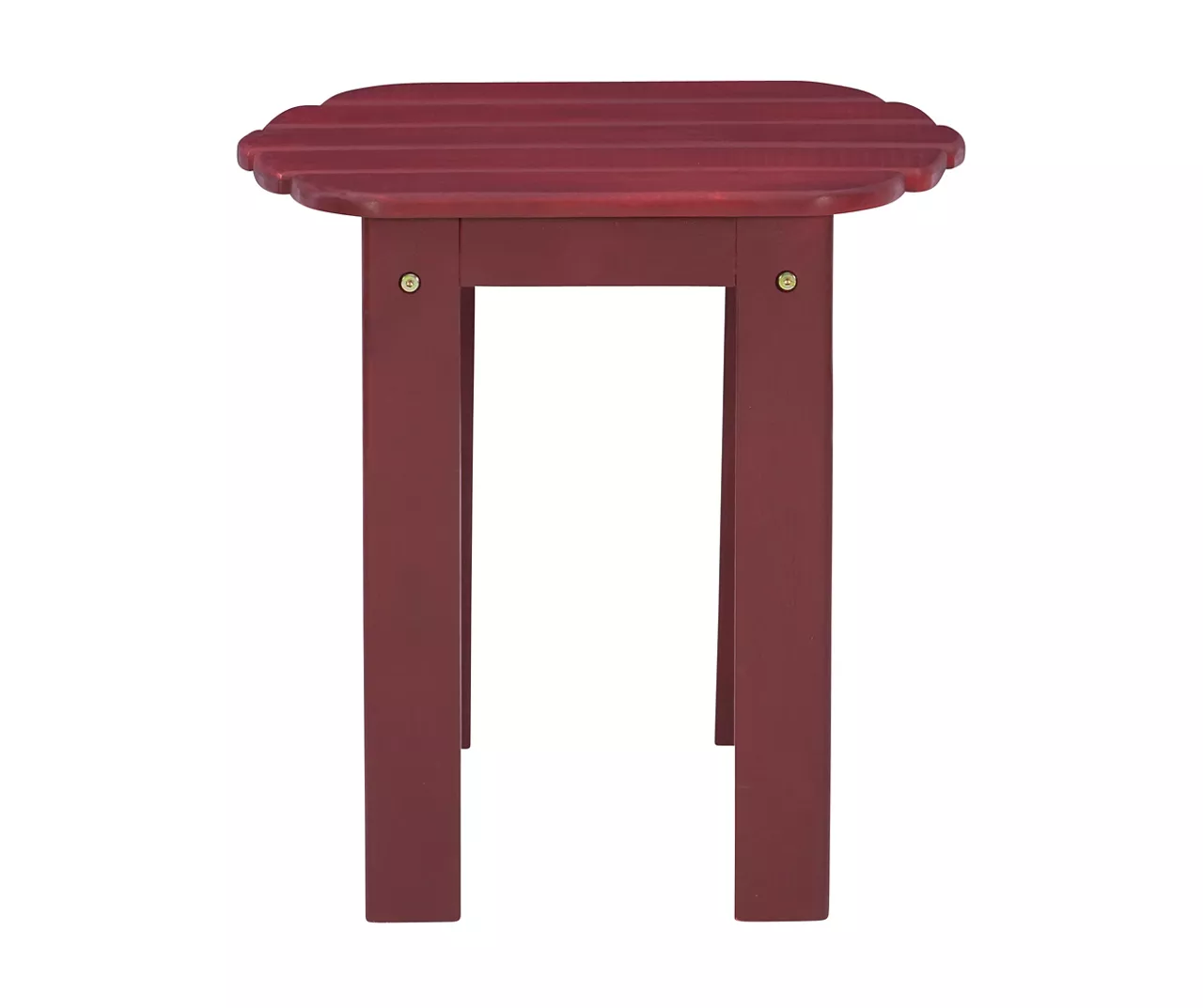 Flint Red Wood Patio Adirondack End Table 5 Flint Red Wood Patio Adirondack End Table - Image 3