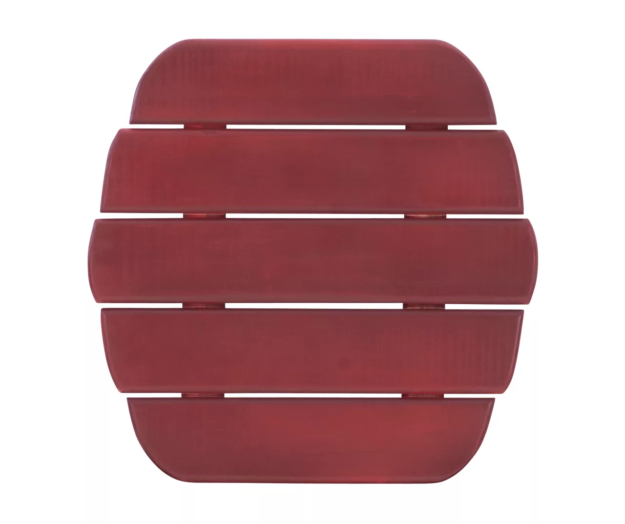 Flint Red Wood Patio Adirondack End Table 6 Flint Red Wood Patio Adirondack End Table - Image 4