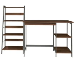 Soho 2-Piece Wooden Desk & Bookcase Set -Chic Furniture Store 810542289 6