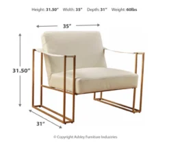 Kleemore Ostrich Embossed Leather Accent Chair 11 Kleemore Ostrich Embossed Leather Accent Chair -Chic Furniture Store 810542293 3