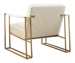 Kleemore Ostrich Embossed Leather Accent Chair 13 Kleemore Ostrich Embossed Leather Accent Chair -Chic Furniture Store 810542293 5