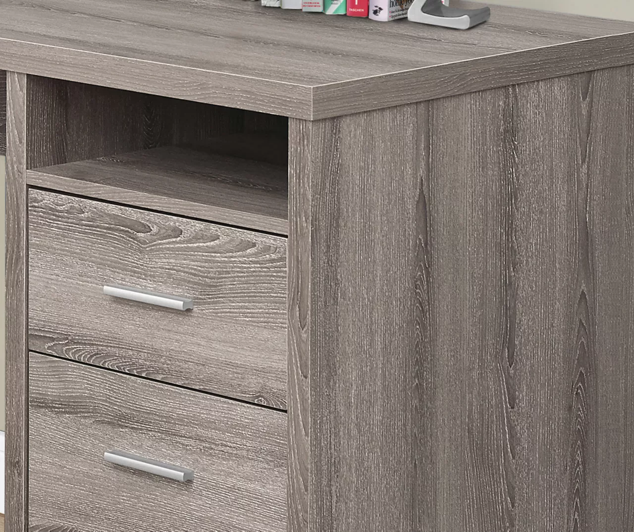 Monarch Metal 2-Drawer L-Shaped Computer Desk 22 Monarch Metal 2-Drawer L-Shaped Computer Desk - Image 20